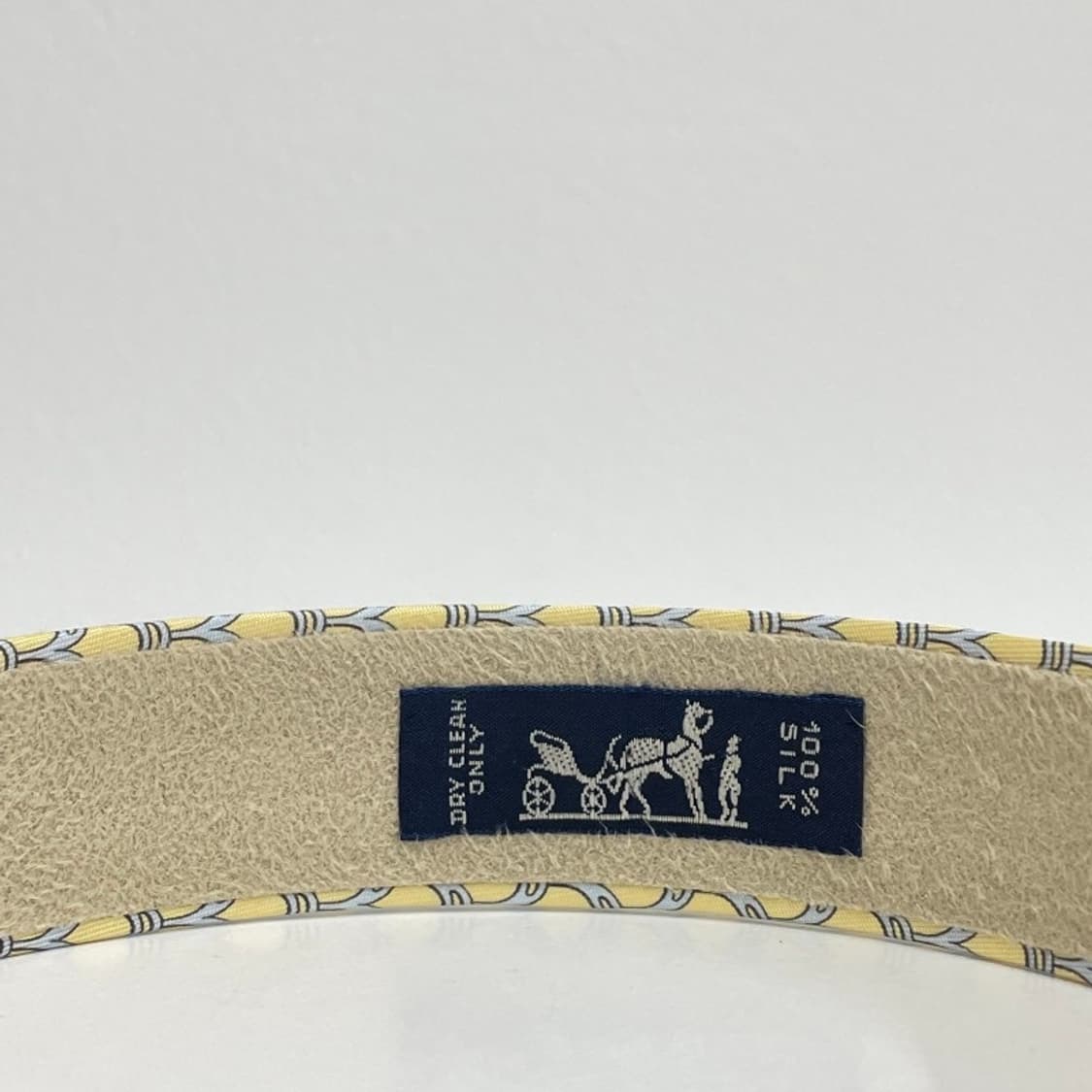 에르메스 옐로우 머리띠 상품이미지4