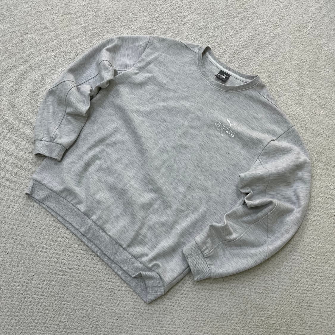 XL 푸마 스몰로고 긴팔 맨투맨 0317M 상품이미지1