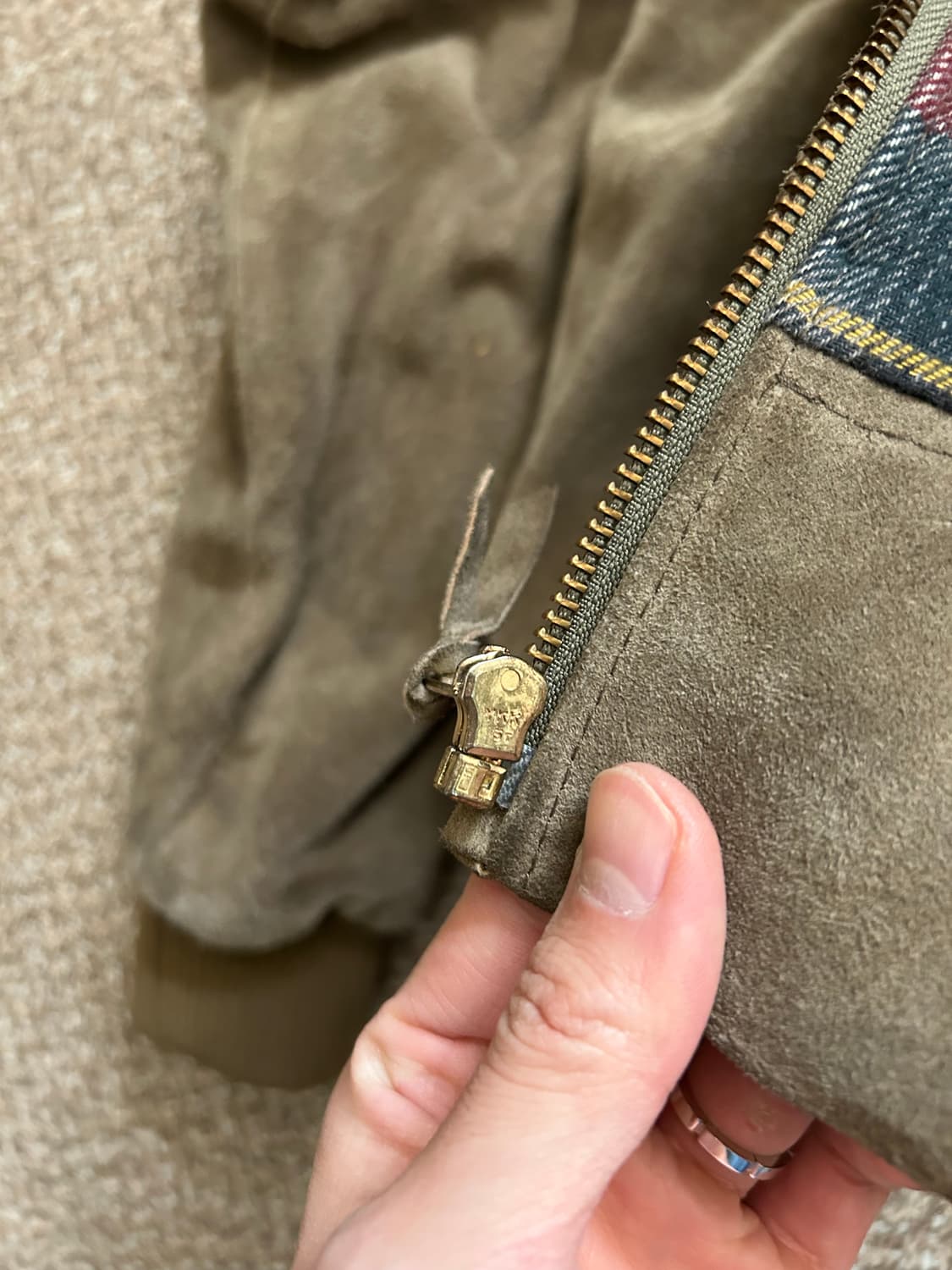 폴로 스웨이드 바라쿠타 러프아웃 자켓 상품이미지6