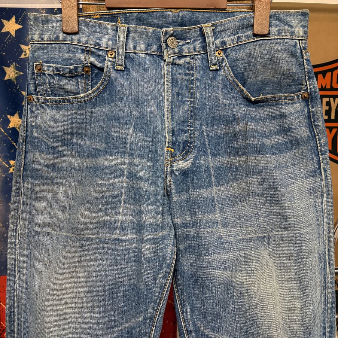 00s 리바이스 501 클래식 스트레이트 빈티지 워싱 데님팬츠 N388 상품이미지3