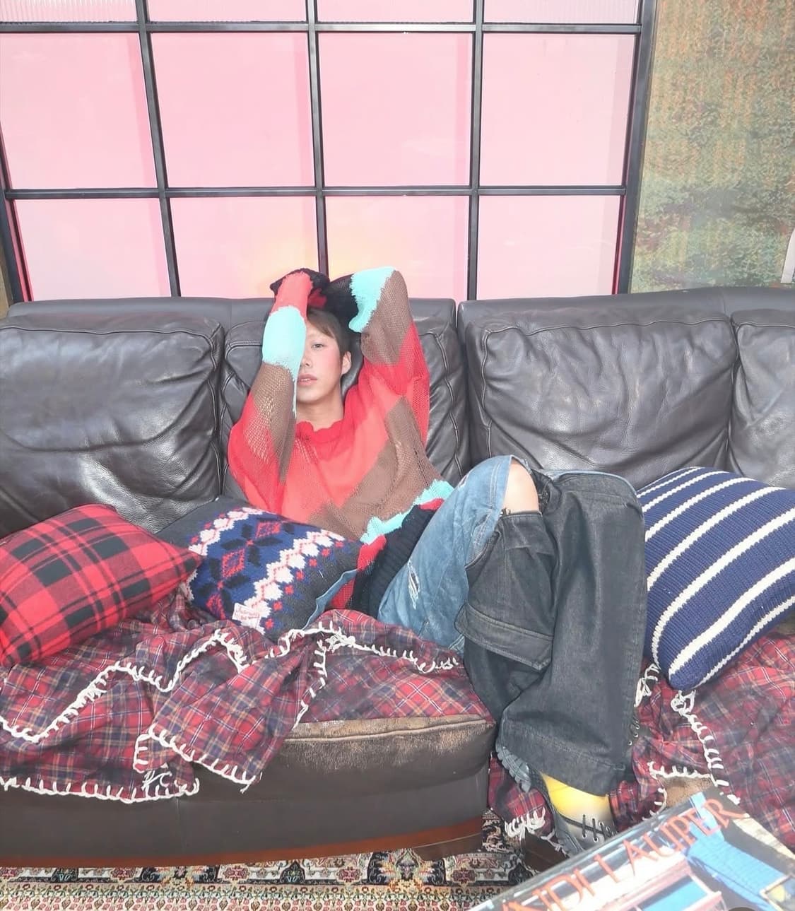 자라 앤더슨벨 디테쳐블 레이어드 진 미디움 블루 EU34 상품이미지2