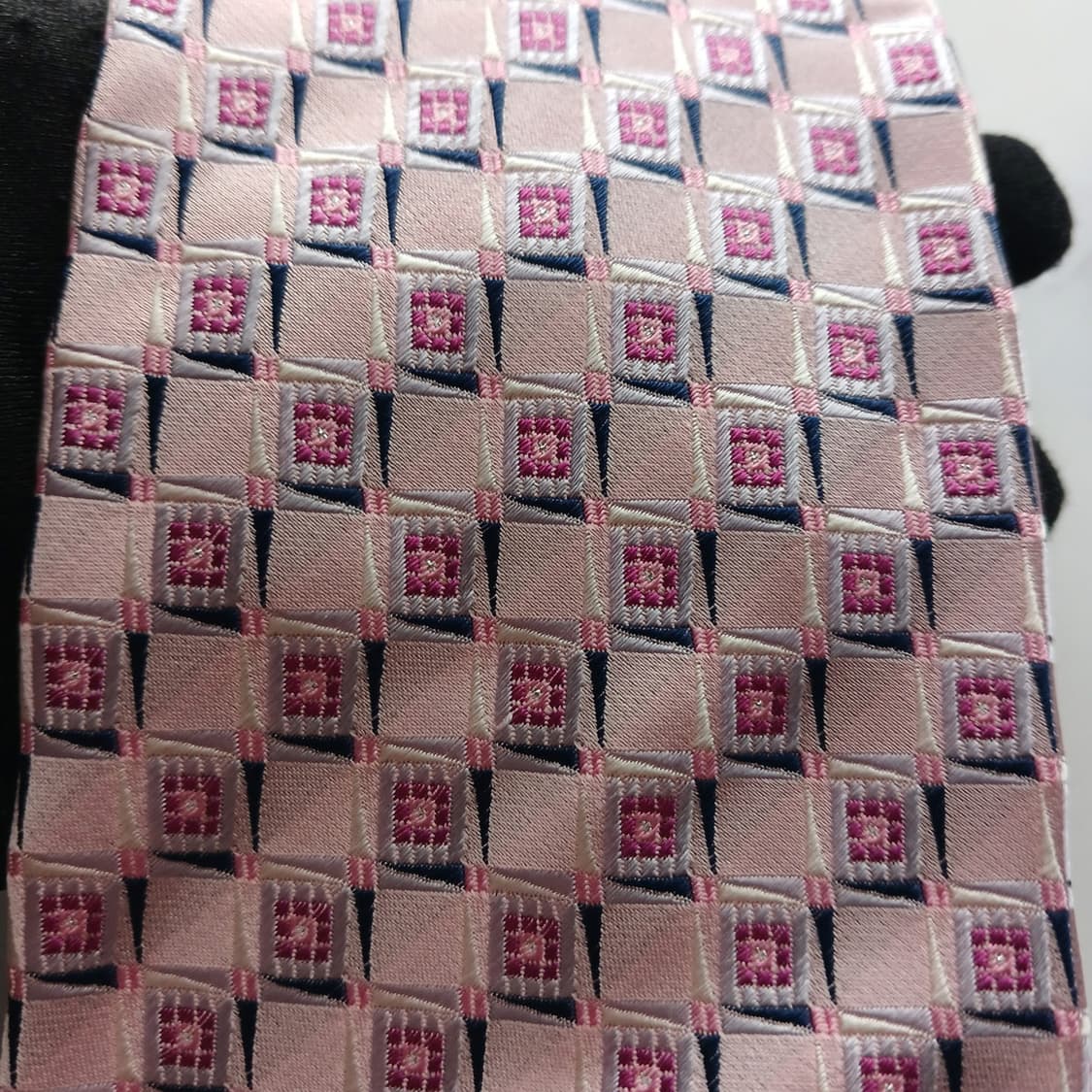 니나리치 실크 지오메트릭 넥타이 9.8cm A+등급 A18592
 상품이미지6