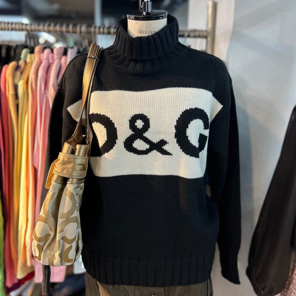 Dolce&Gabbana Archive Big Logo Knit 상품이미지2