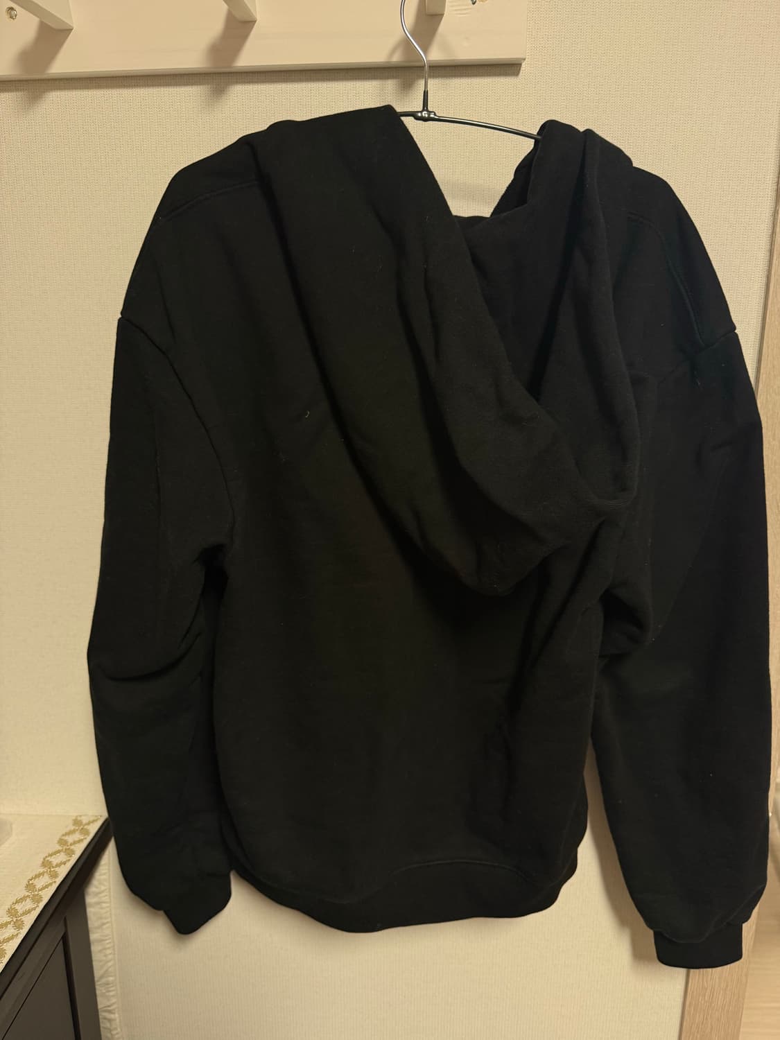 니들 ertr 후드집업 블랙 M  상품이미지5