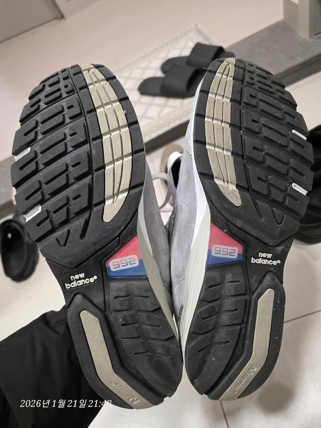 뉴발란스 992그레이 275사이즈 상품이미지3