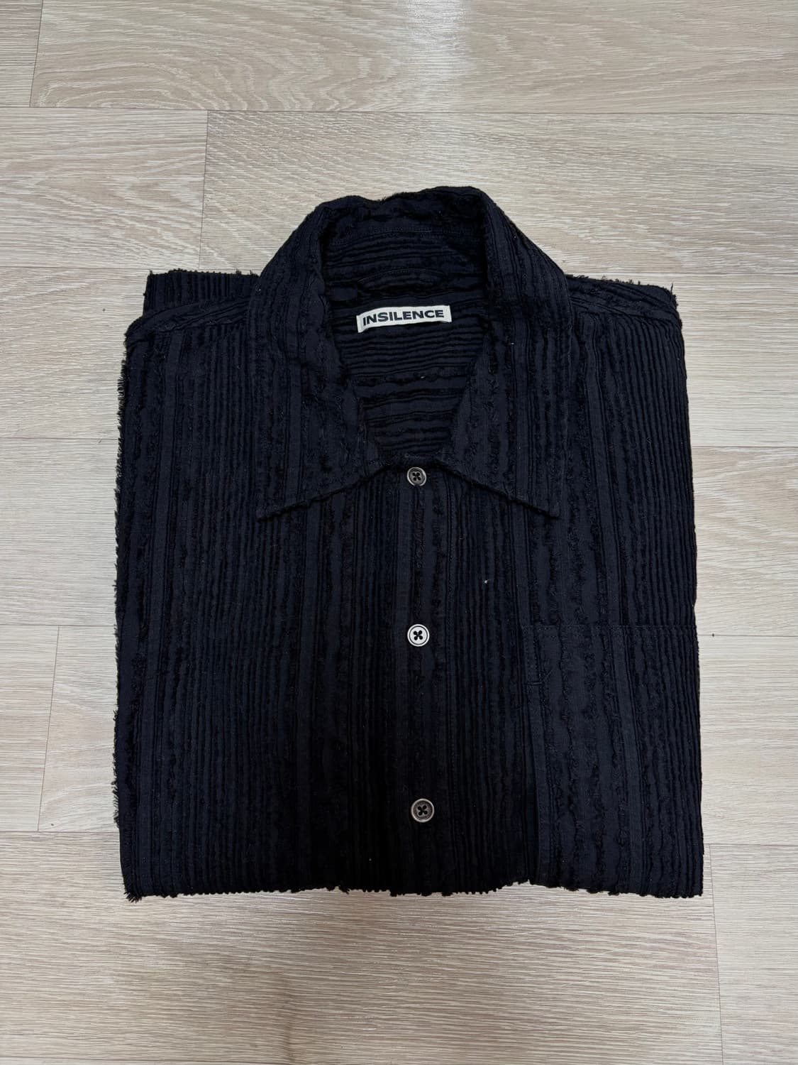 인사일런스 텍스쳐드 웨인셔츠 상품이미지2