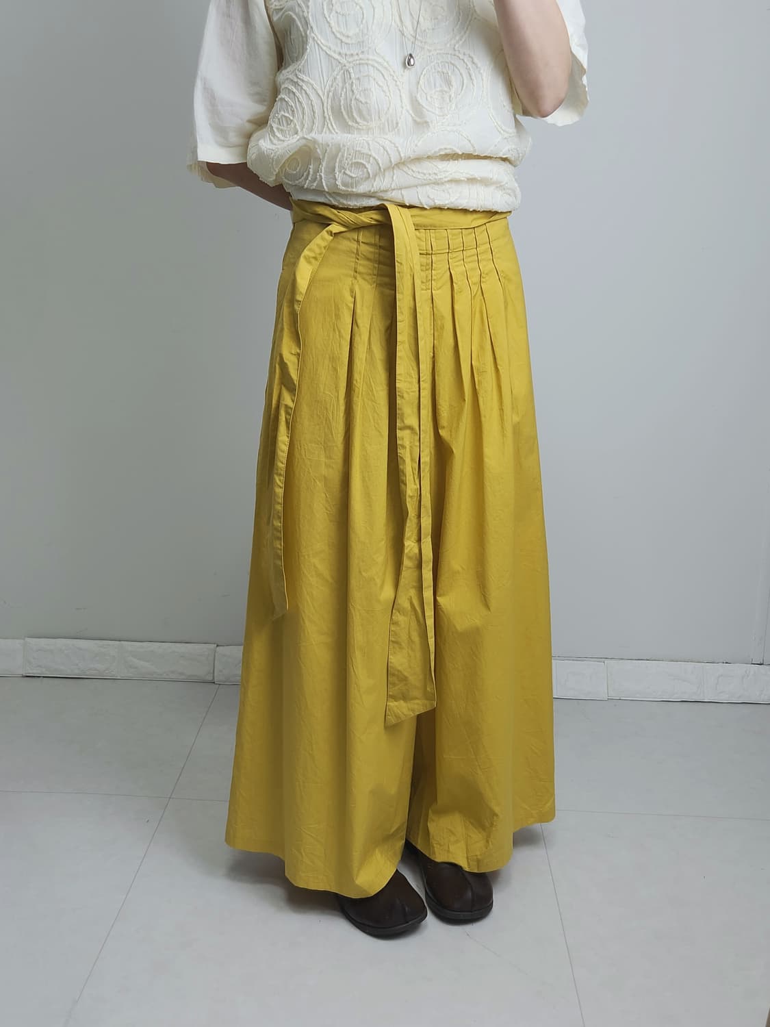 와이드 핀턱 팬츠 상품이미지2