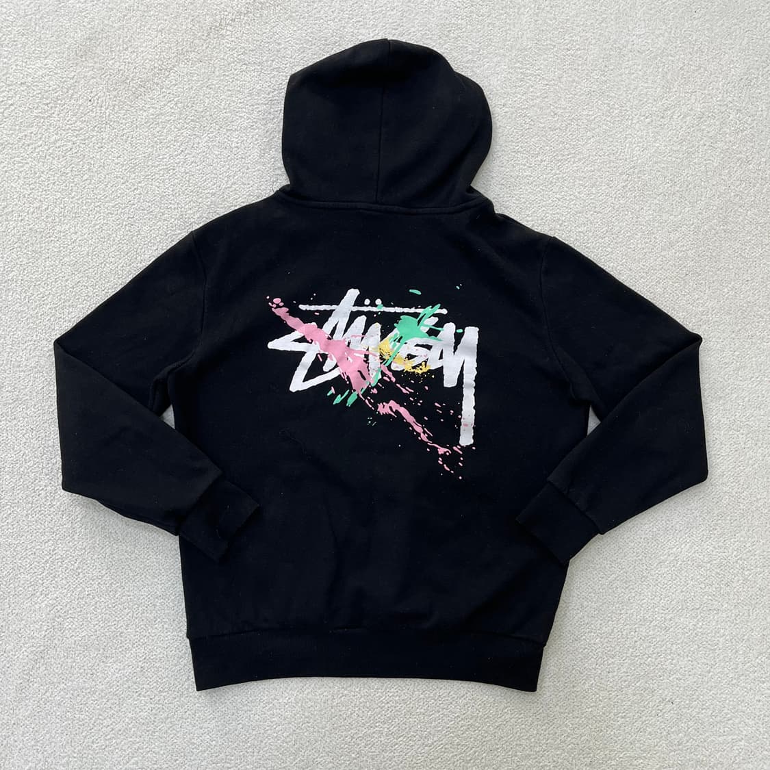 실측확인 빈티지 긴팔 후드티 0323M 상품이미지3