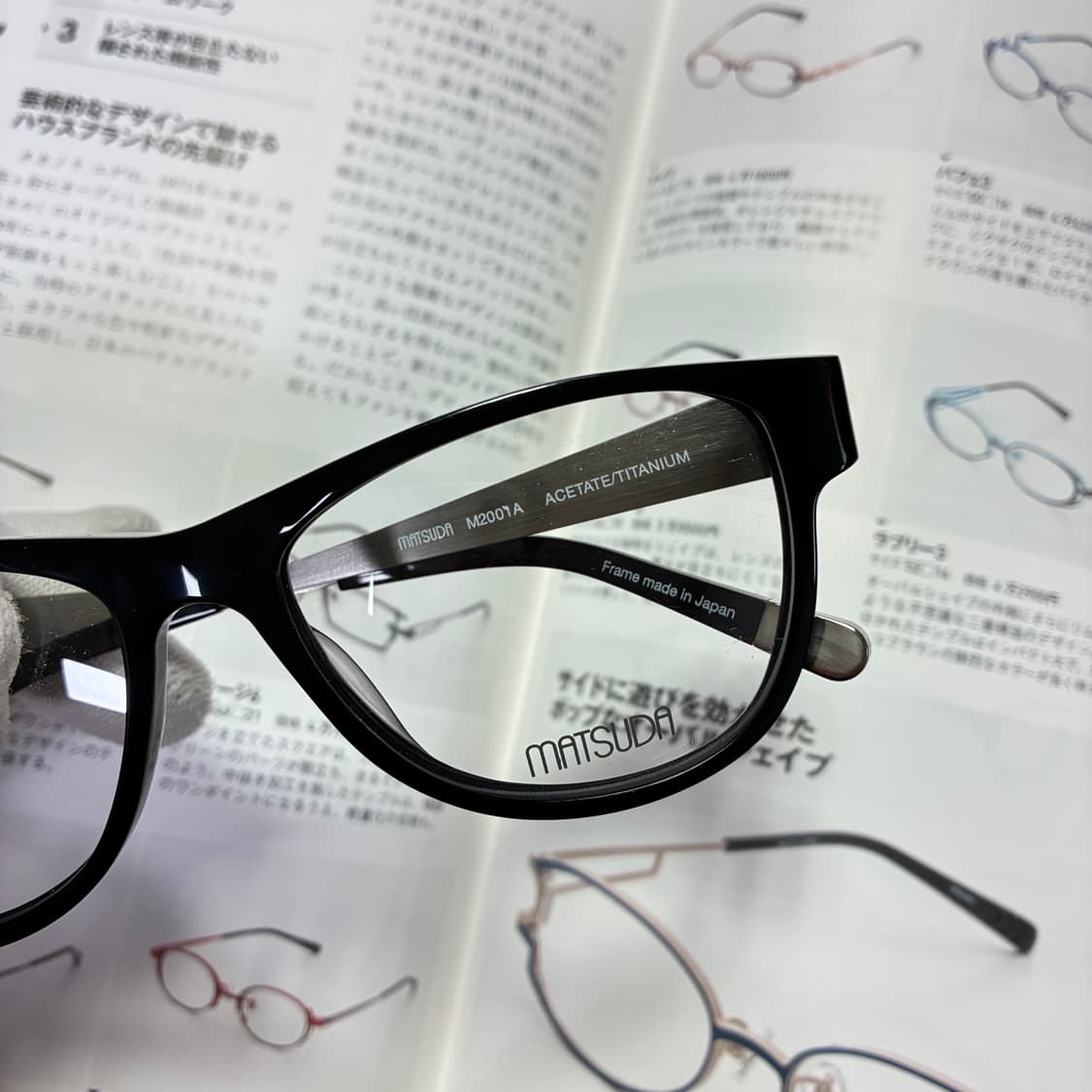MATSUDA 마츠다 아세테이트 티타늄 일본 안경 상품이미지2