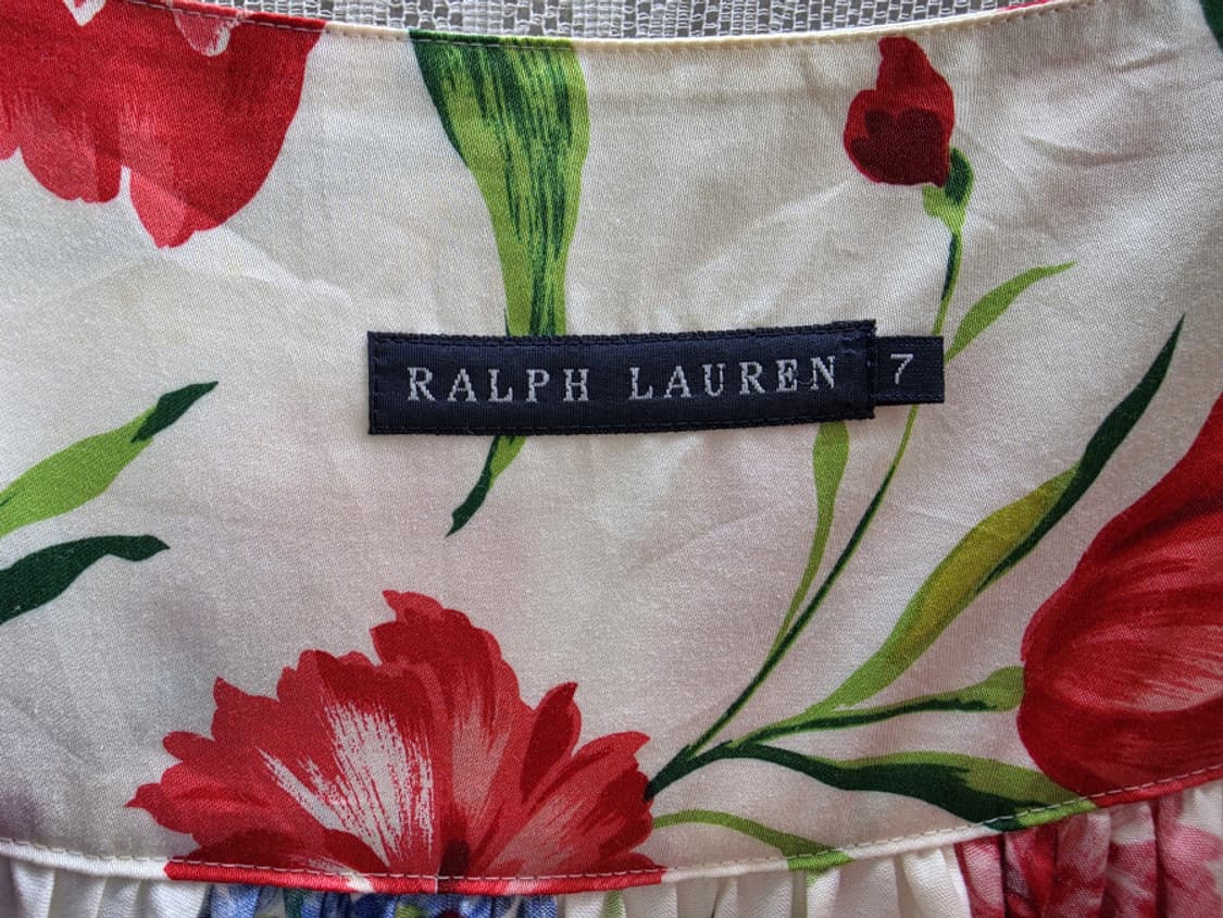 00s 랄프로렌 플라워 스커트 (made in japan) 상품이미지6