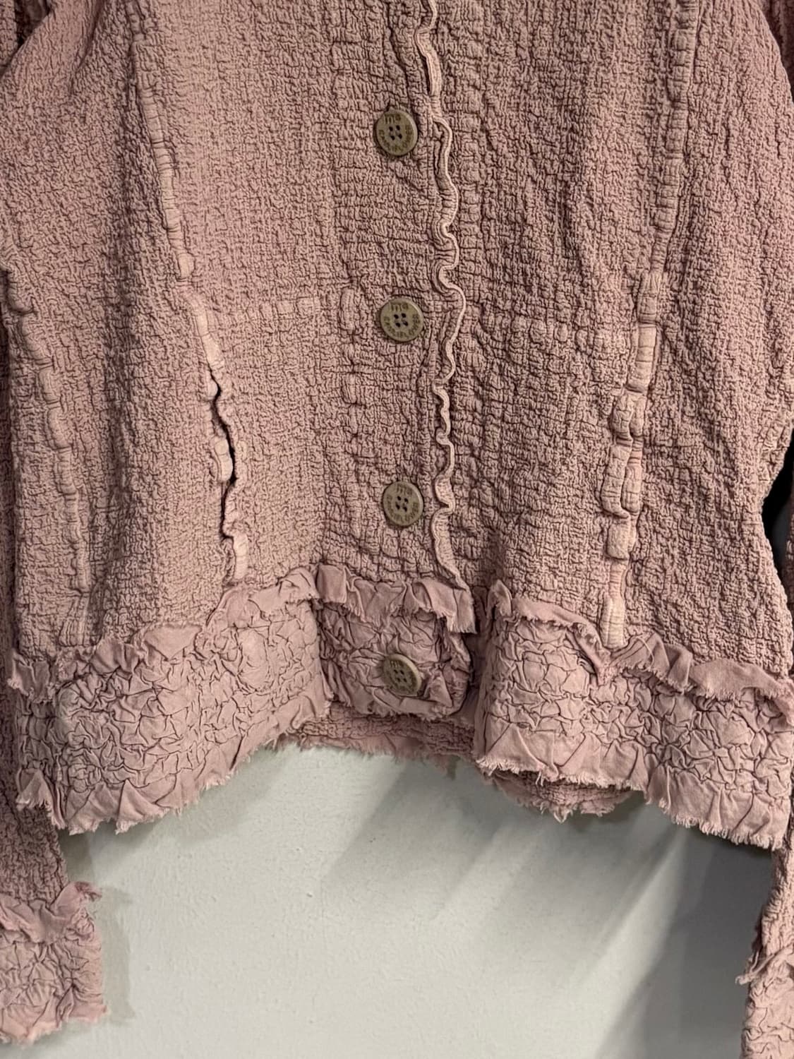 ISSEY MIYAKE me pink pleats cardigan  상품이미지4