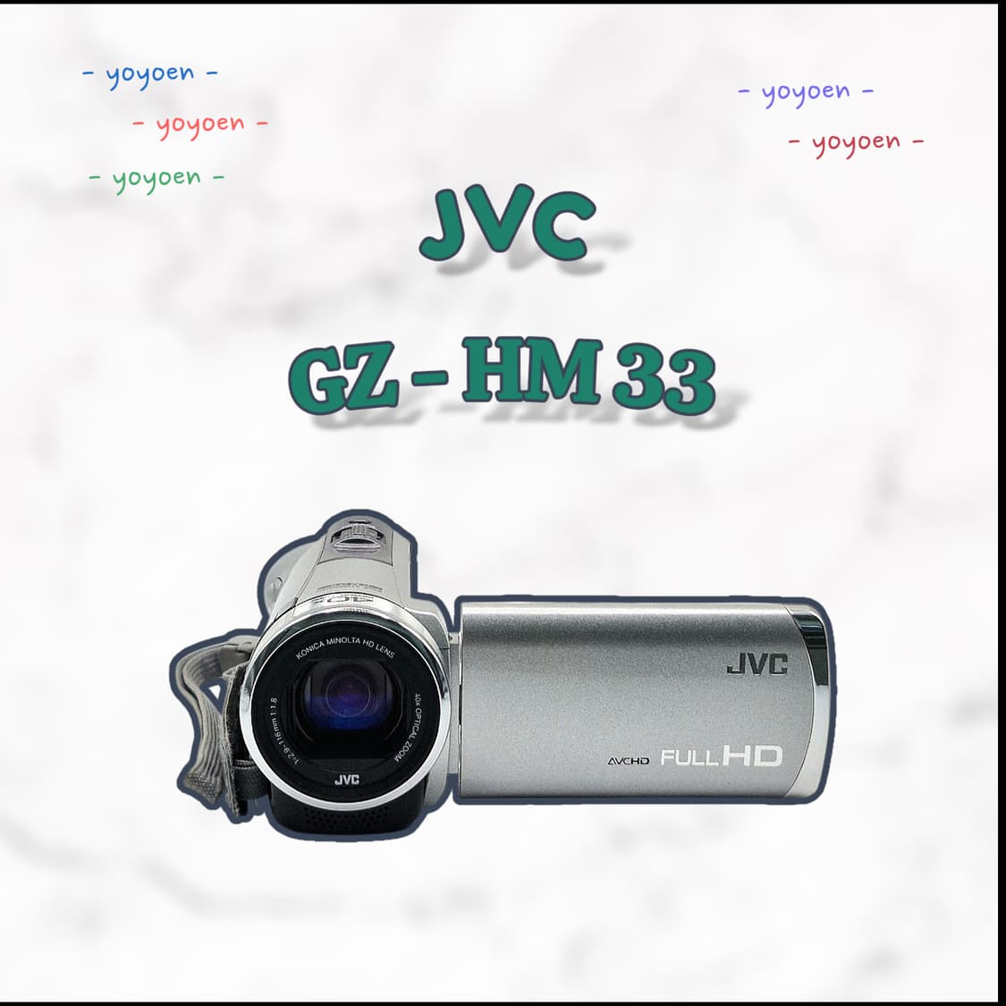 JVC GZ-HM33 빈티지캠코더 [ 꾸미기0 ] 상품이미지1