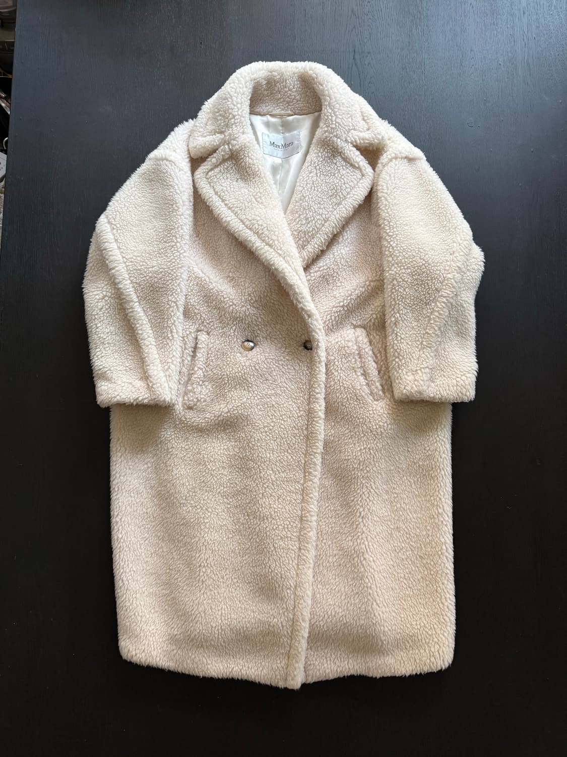 막스마라 테디베어 코트 아이보리S 상품이미지2