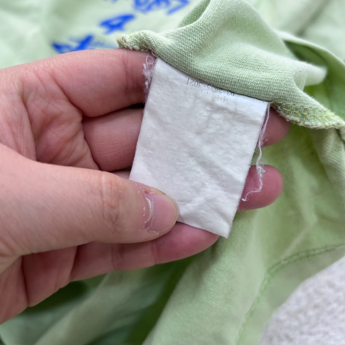 실측확인 빈티지 로고 반팔 티셔츠 0410E 상품이미지5