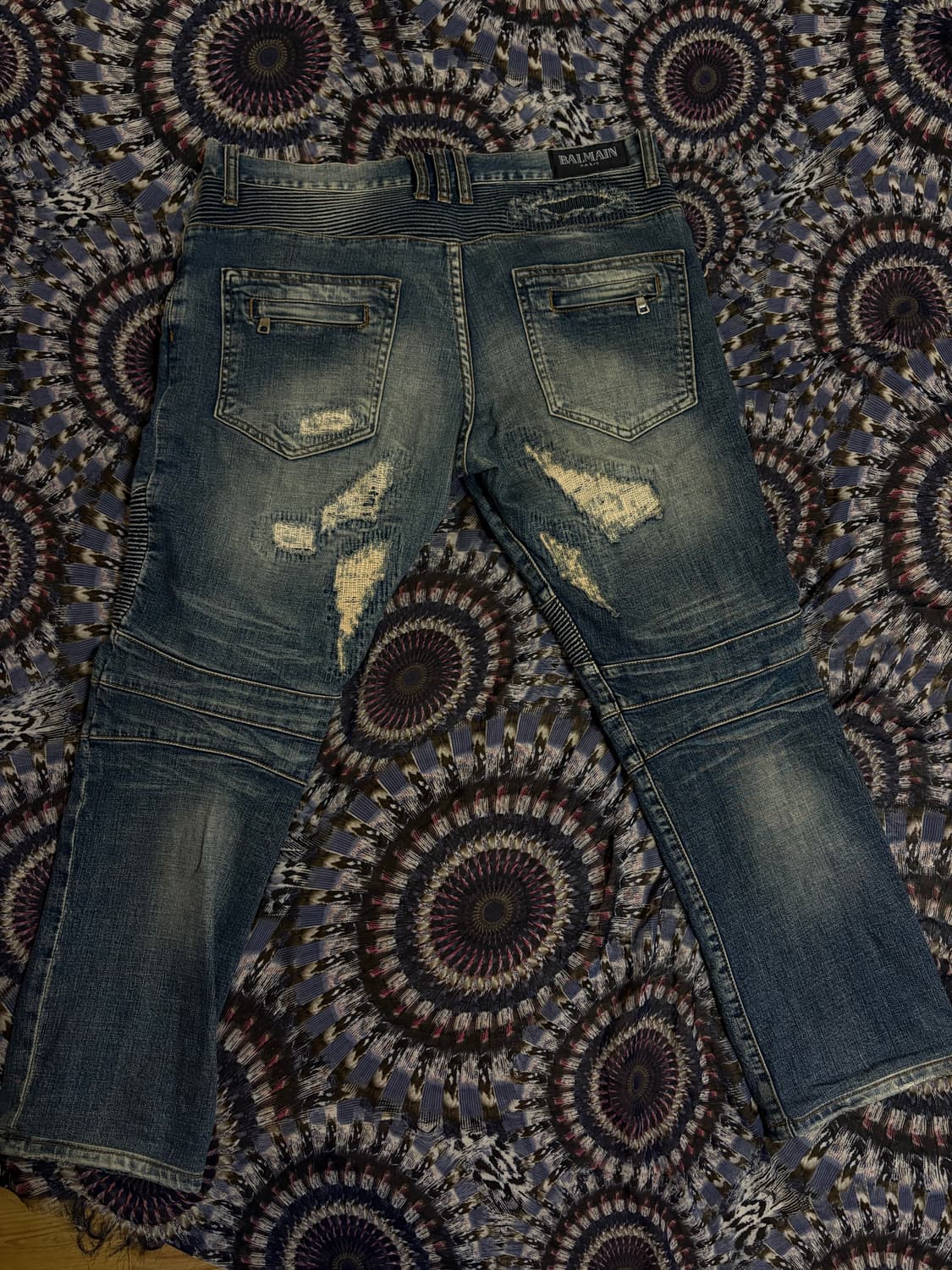 Balmain Biker denim pants 상품이미지2