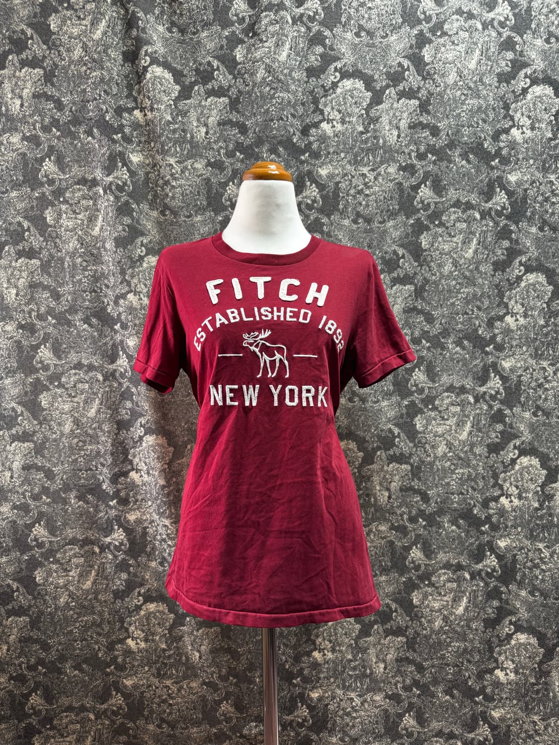 abercromdie 아베크롬비 자수로고  반팔 상품이미지1