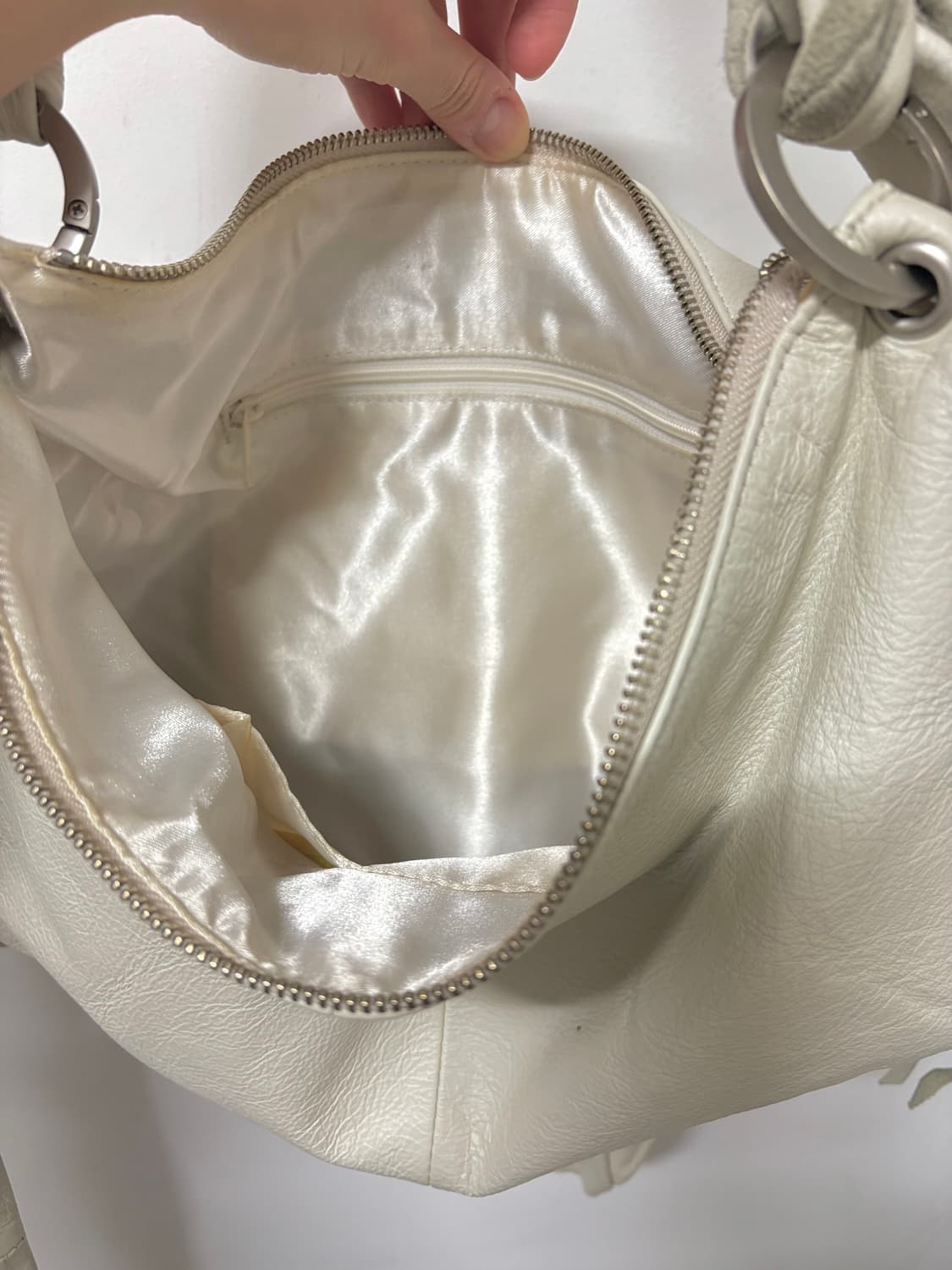 빈티지 양가죽 가방 상품이미지3