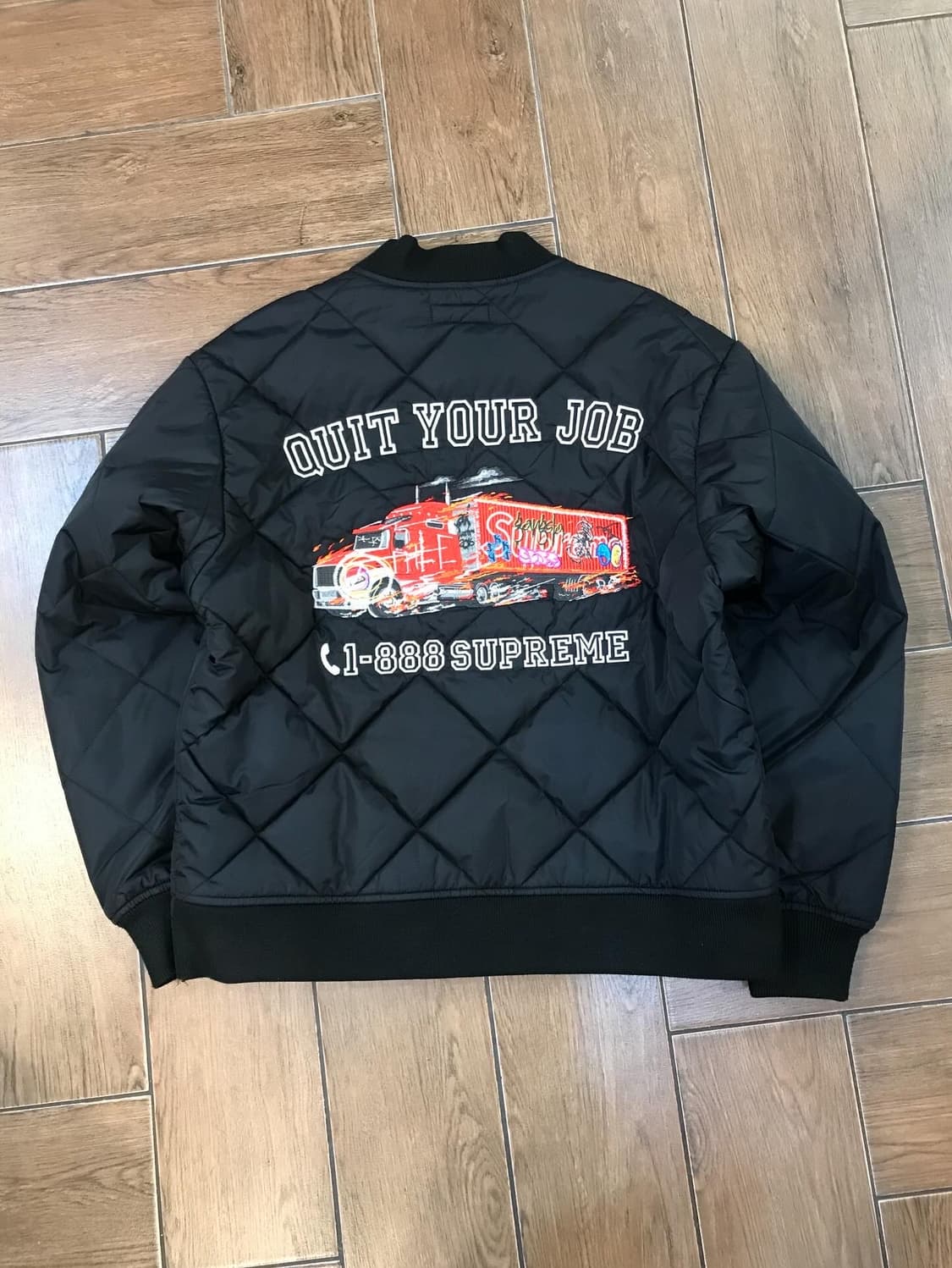 Supreme Quit Your Job Quilted Work JK  상품이미지9