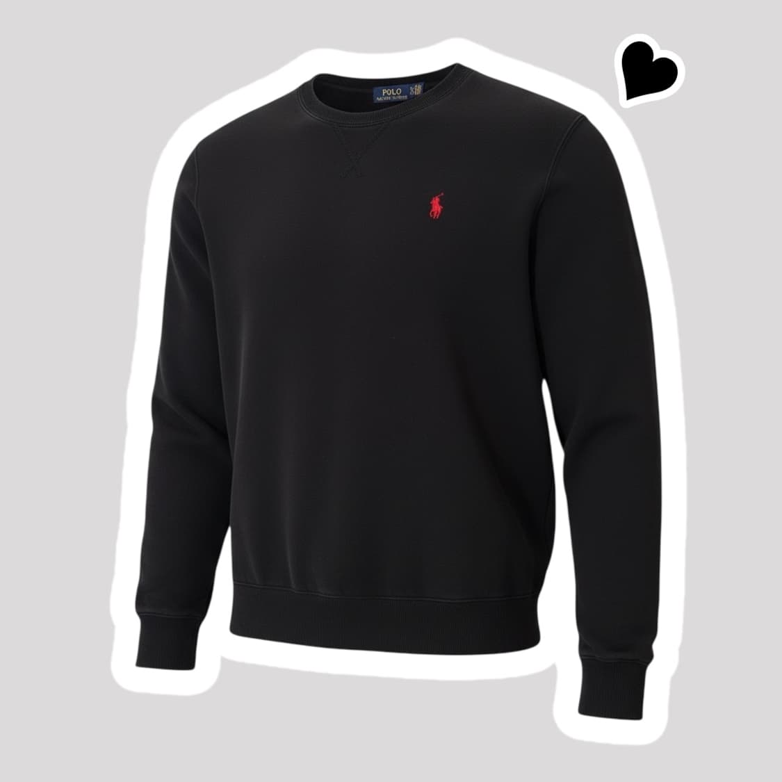 신형 폴로 랄프로렌 블랙 맨투맨 상품이미지1