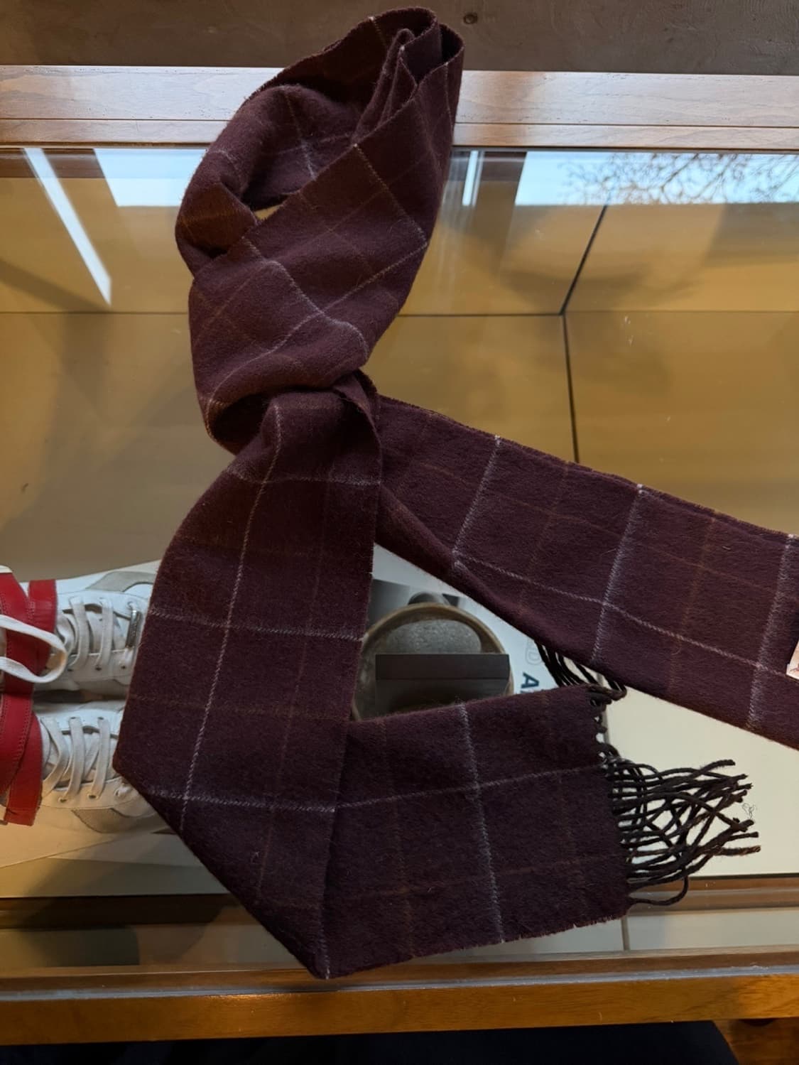 헤리티지 캐시미어 머플러 상품이미지1