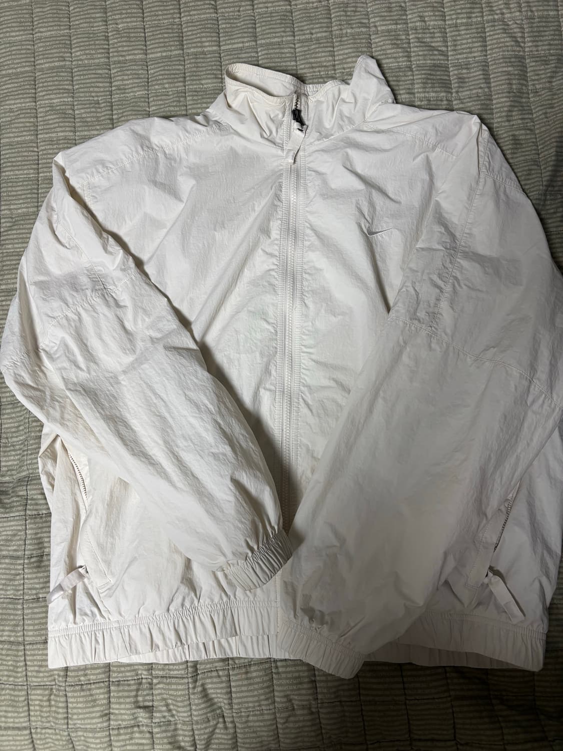 나이키 NRG 솔로 스우시 우븐 트랙 자켓 팬텀 화이트 - 아시아 상품이미지3