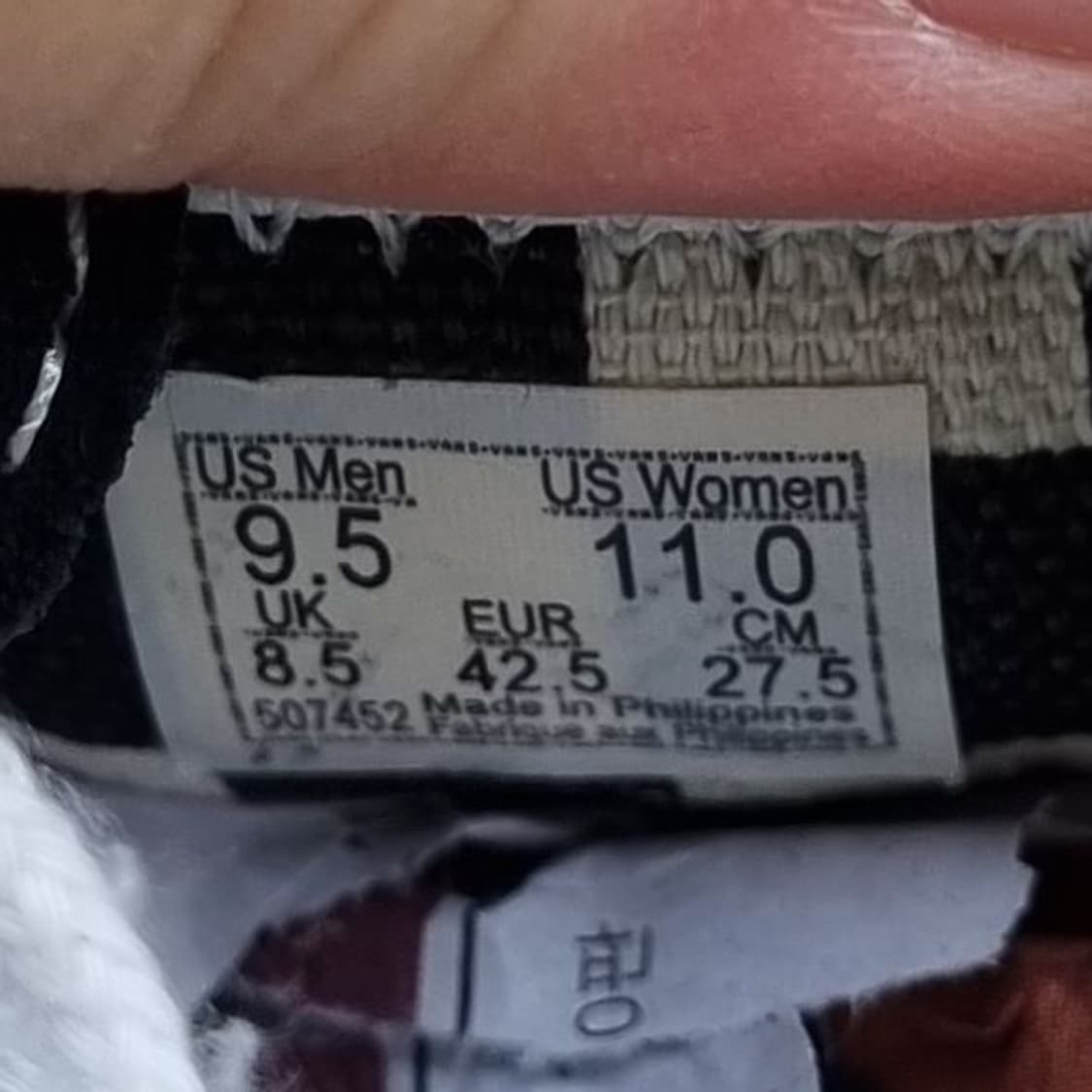 반스 스케이트 로우 리컨스트로우 275. 상품이미지6