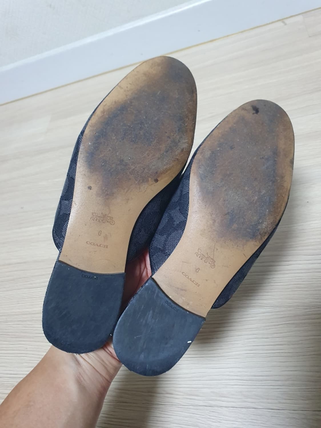 코치 슬라이드 뮬 슬리퍼 230 상품이미지6