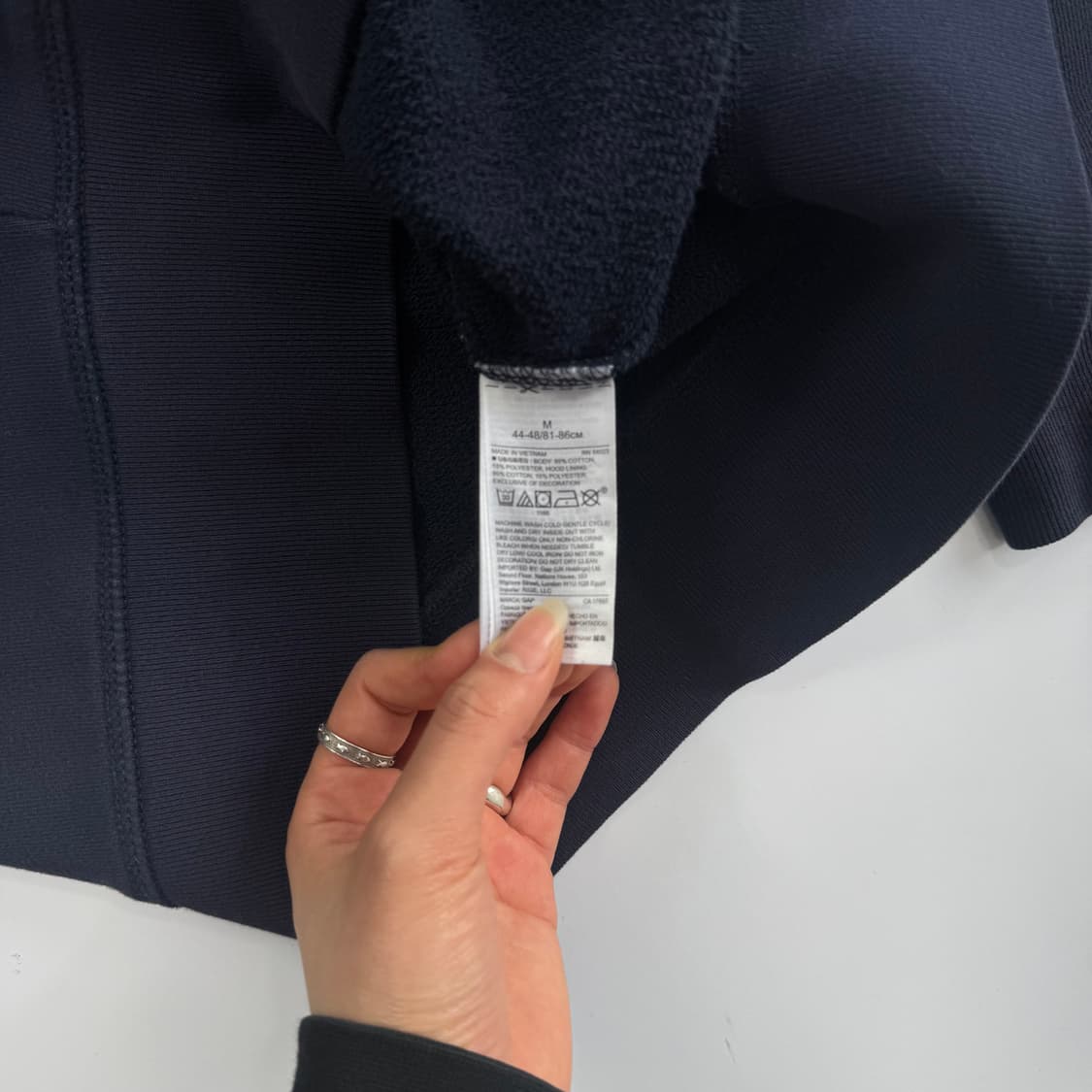 Gap 갭 레드 로고 네이비 후드집업 상품이미지6