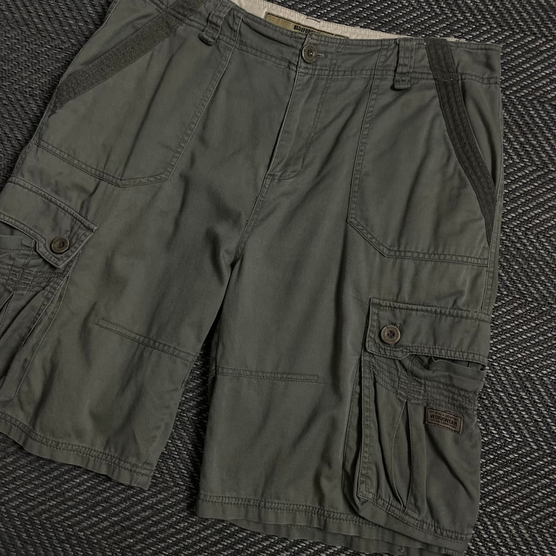 블루포스 y2k 빈티지 구르카 카고 버뮤다 팬츠o 3975 상품이미지3