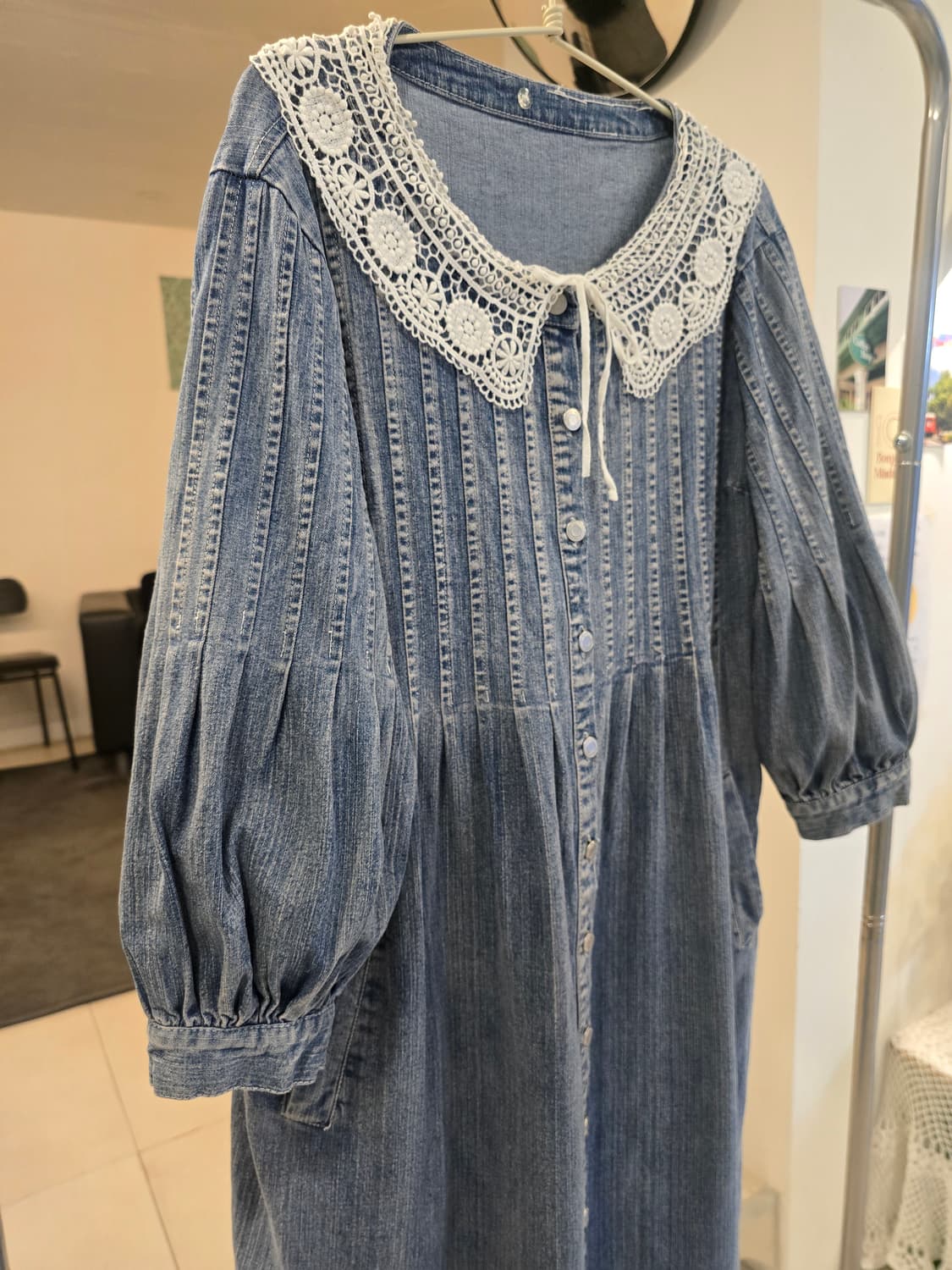 데님원피스 상품이미지4