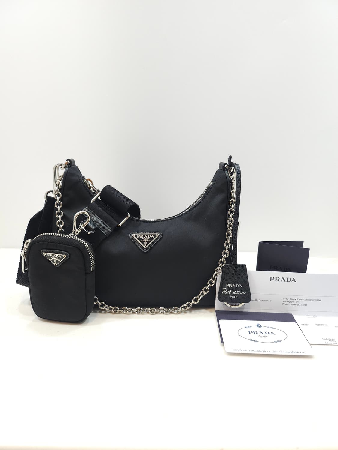 [정품]프라다 리에디션 2005 리나일론백 상품이미지1