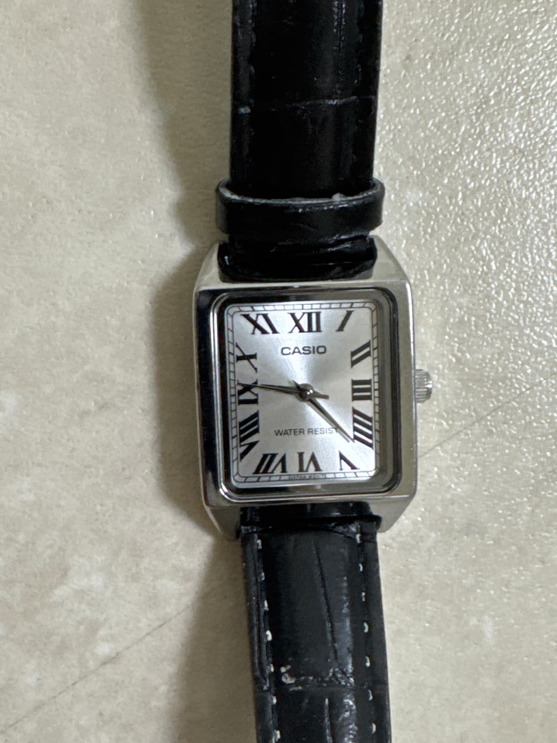 카시오 가죽시계 상품이미지2