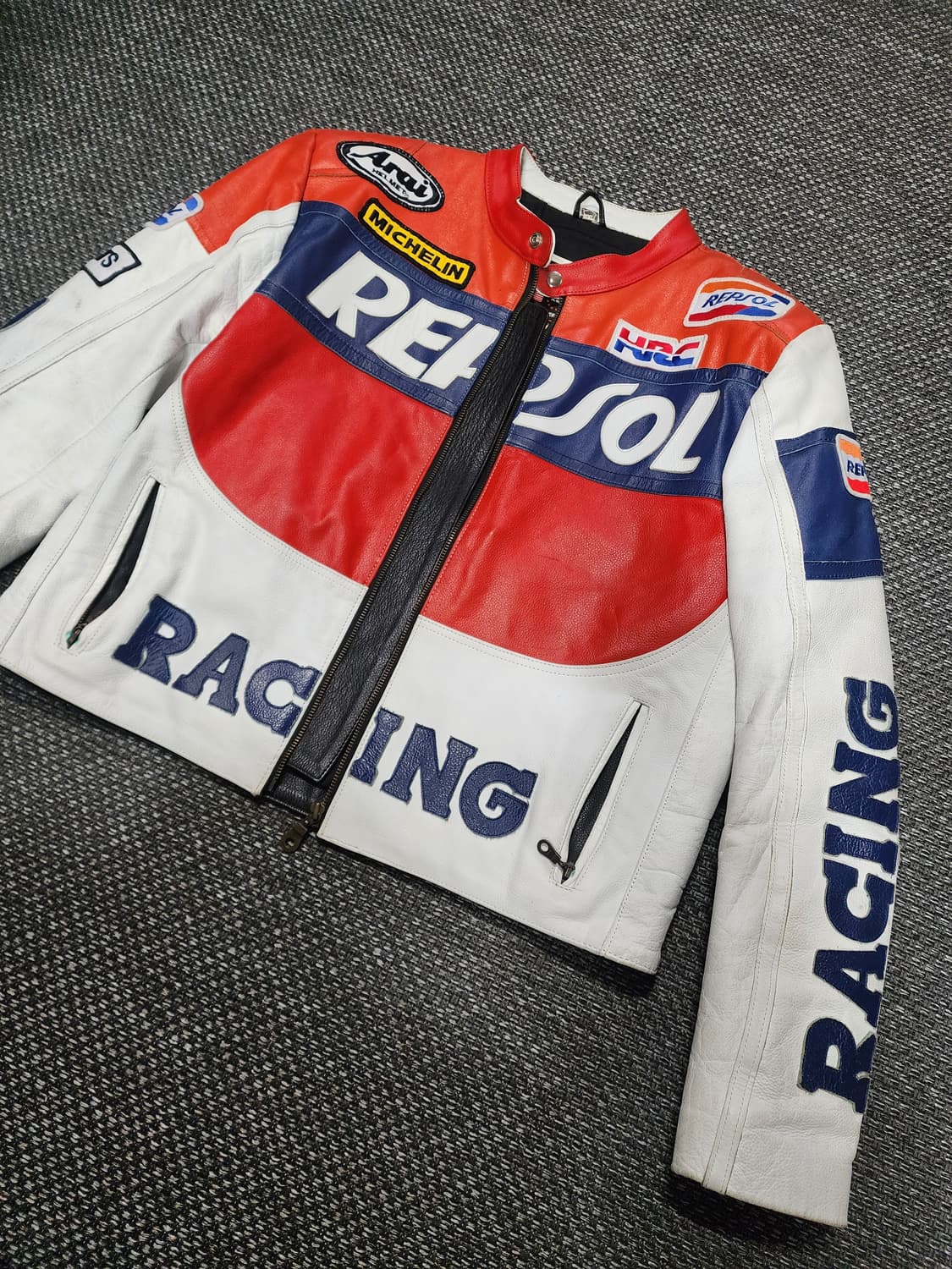 레더빈티지 레이싱 자켓 라이더 가죽자켓 상품이미지8