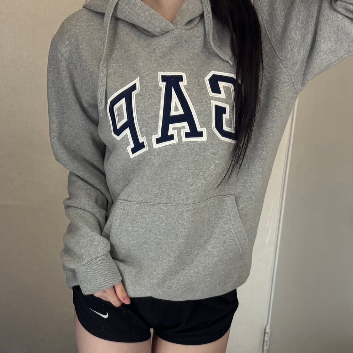 갭 기모 후드티 🤍🩶 상품이미지2