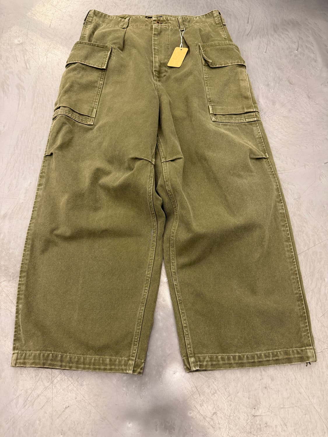 J.S.HOMESTEAD HEAVY CANVAS 홈스테드 캔버스와이드팬츠 상품이미지6