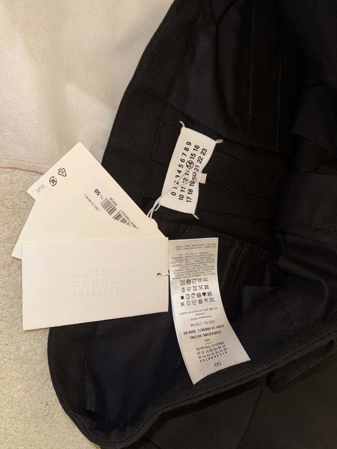 26SS 마르지엘라 스트레이트 팬츠 L 상품이미지3