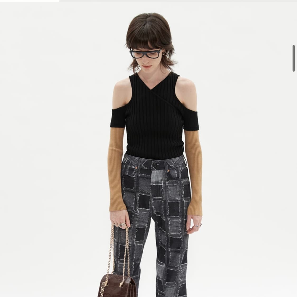 앤더슨벨 니트 오프숄더 상품이미지2