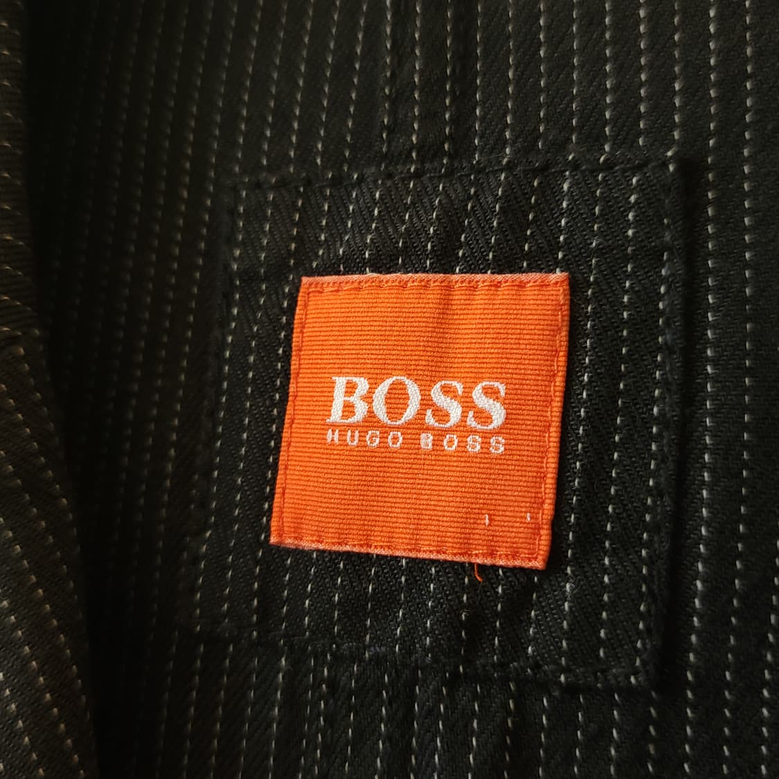 휴고보스 웨스턴 자켓 메탈 버튼 스트라이프 블레이져 자켓 50 상품이미지9