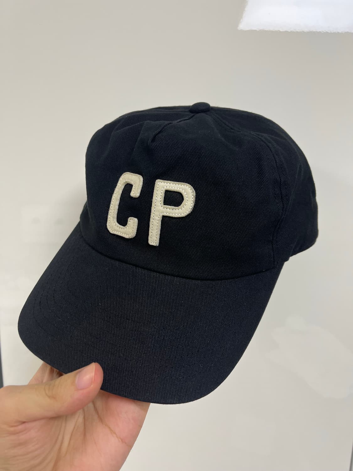 컬렉트피시스 CP 5 PANEL CAP 블랙 상품이미지1