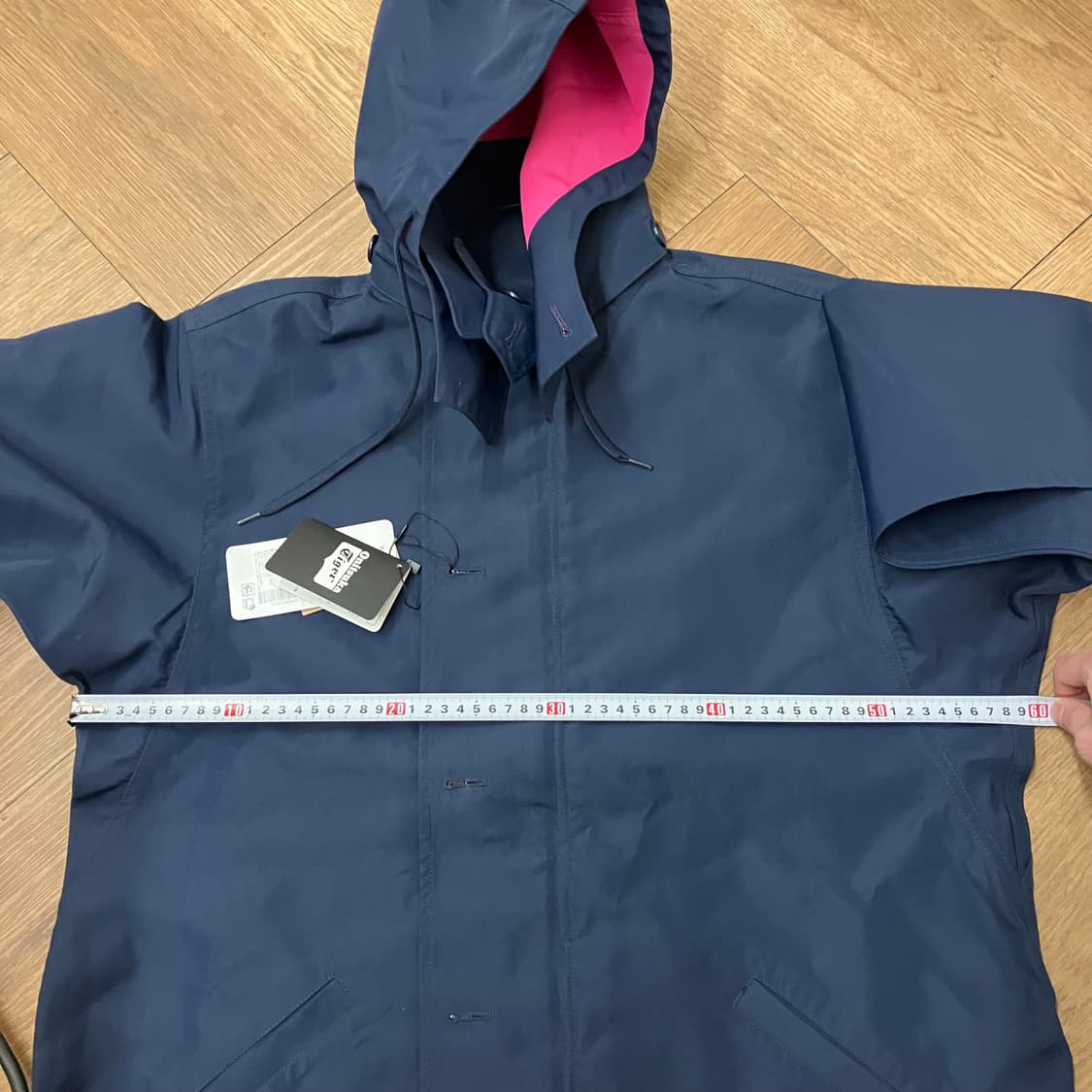 N148 오니츠카타이거 후드 숏코트 자켓 상품이미지7