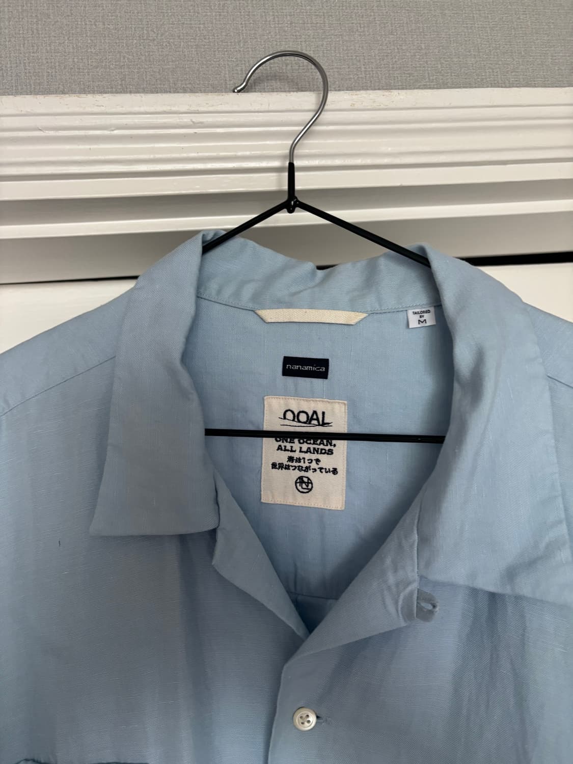 [M] 나나미카 큐프라 헴프 셔츠 상품이미지3