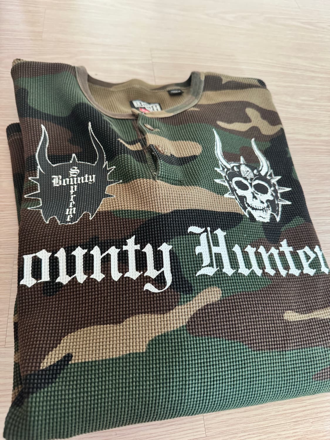 슈프림 x 바운티헌터 써멀 헨리 롱슬리브 상품이미지2