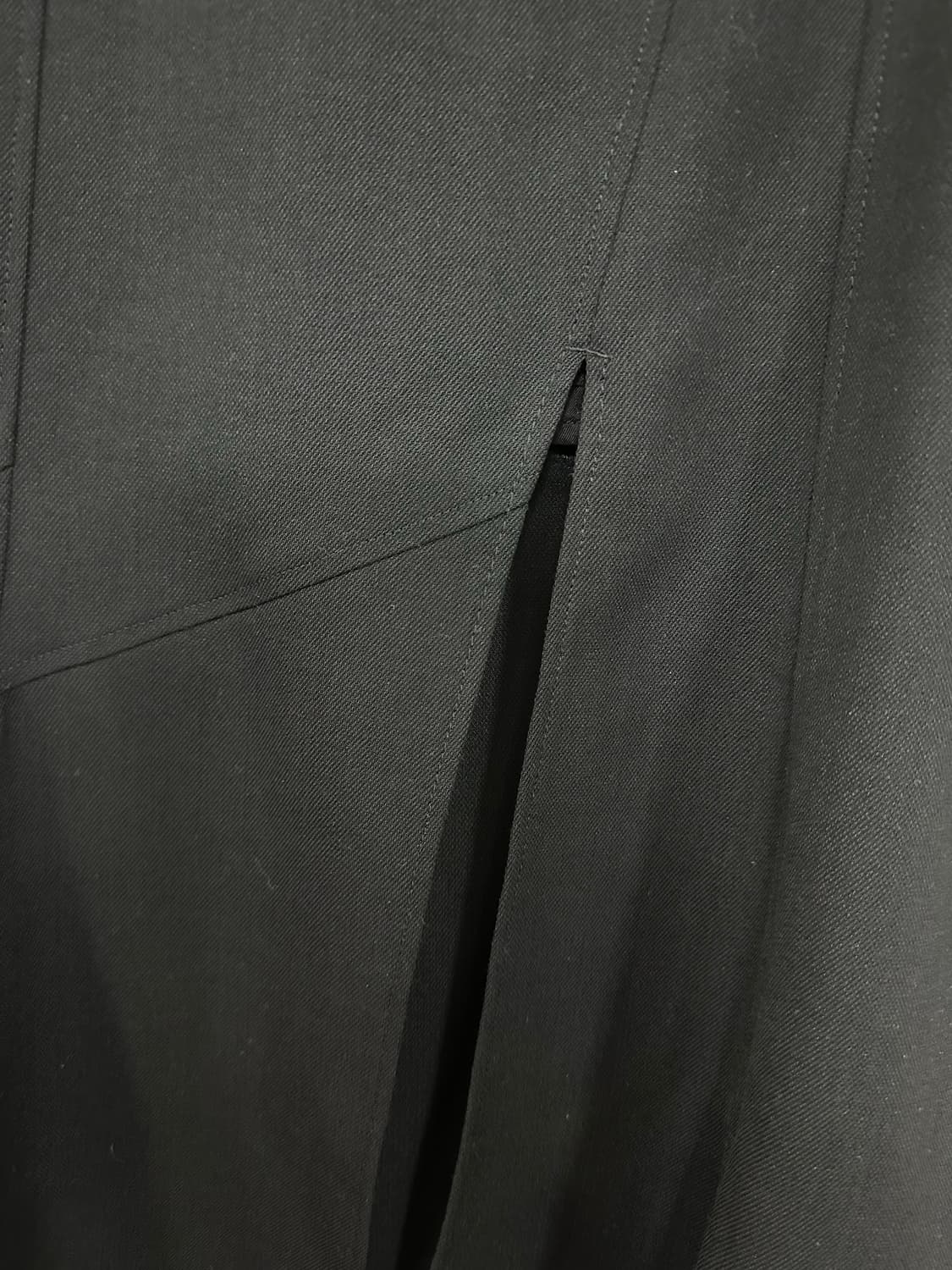 알렉산더맥퀸 트임 언발 롱스커트 상품이미지5