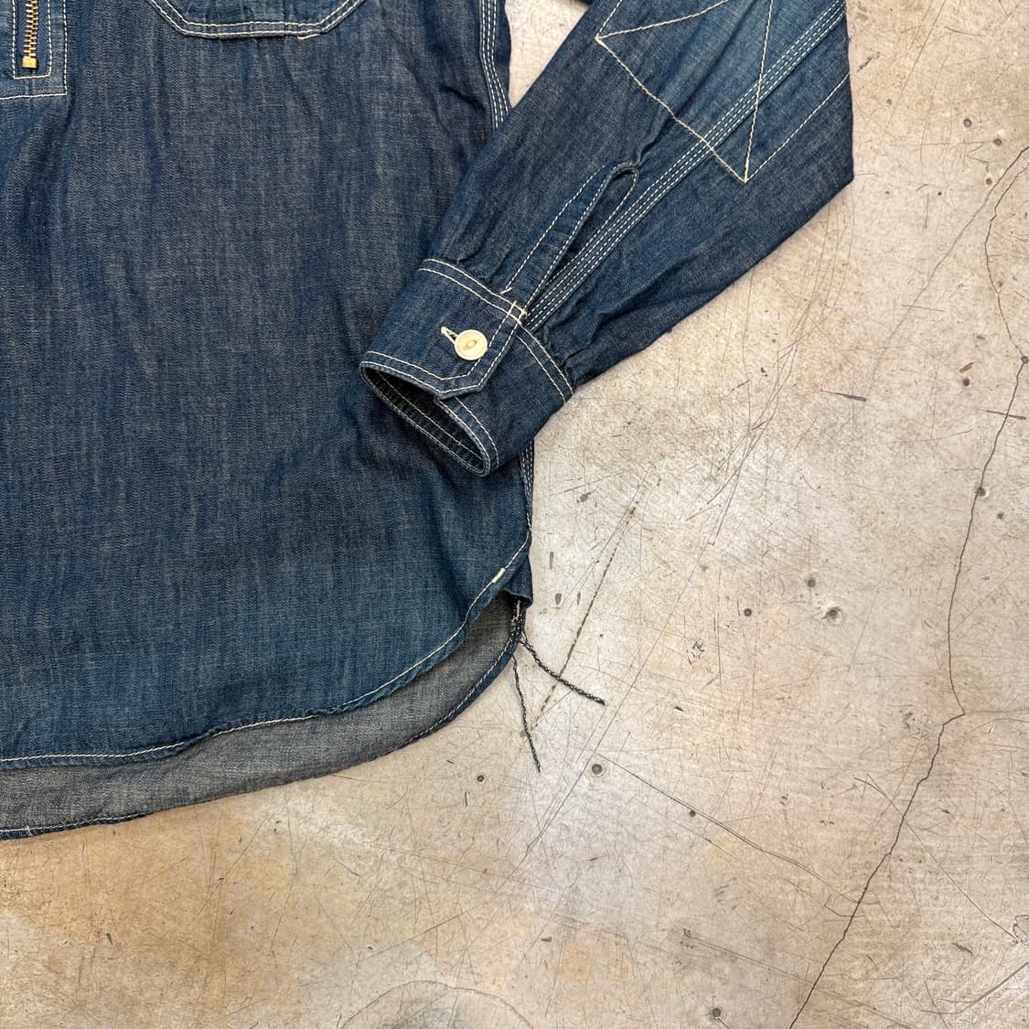 sanca 산카 인디고 풀오버 상품이미지6