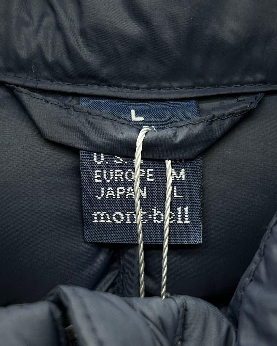 몽벨 Montbell 제나 덕다운 숏패딩 네이비 상품이미지7