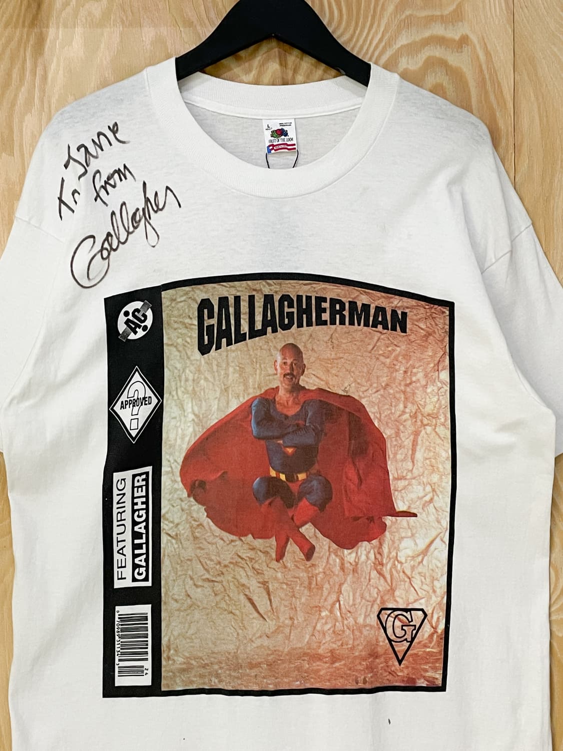 프룻오브더룸 90’s Gallagherman 패러디  티셔츠 상품이미지4