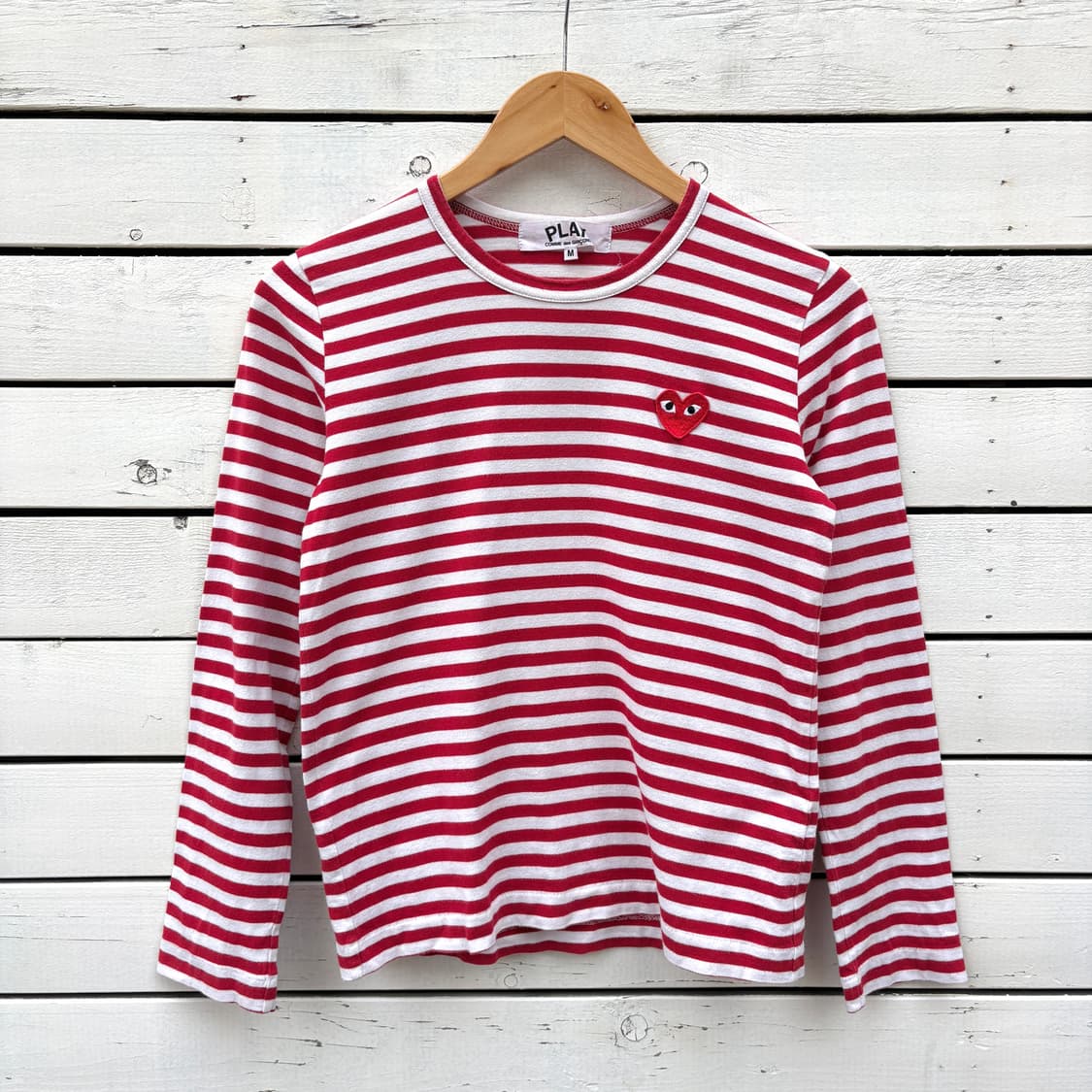 Comme des Garcons 꼼데가르송 스트라이프 롱슬리브 티셔츠 상품이미지1