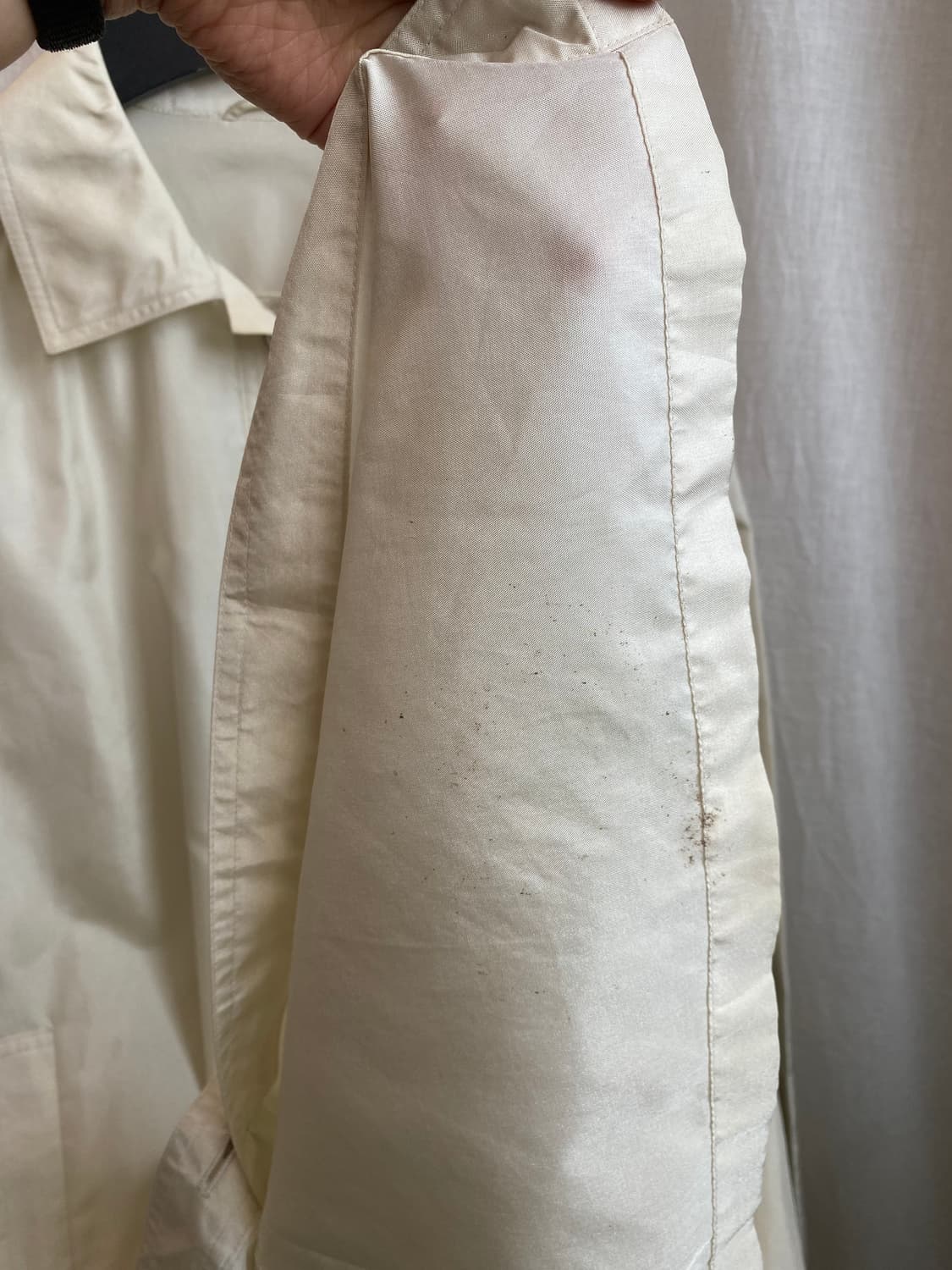 아이보리 펄 맥코트( M-L) 상품이미지8