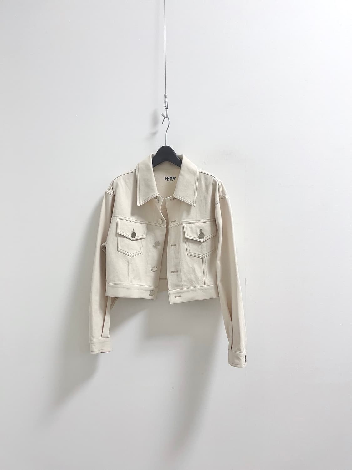 아이토브 코튼 데님 자켓 상품이미지1