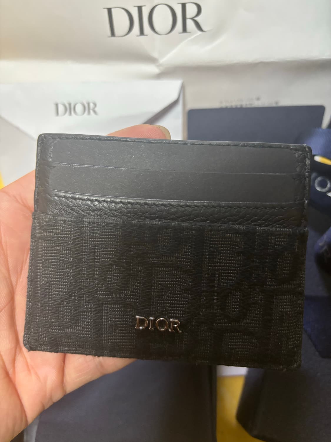디올 오블리크 카드지갑 상품이미지2